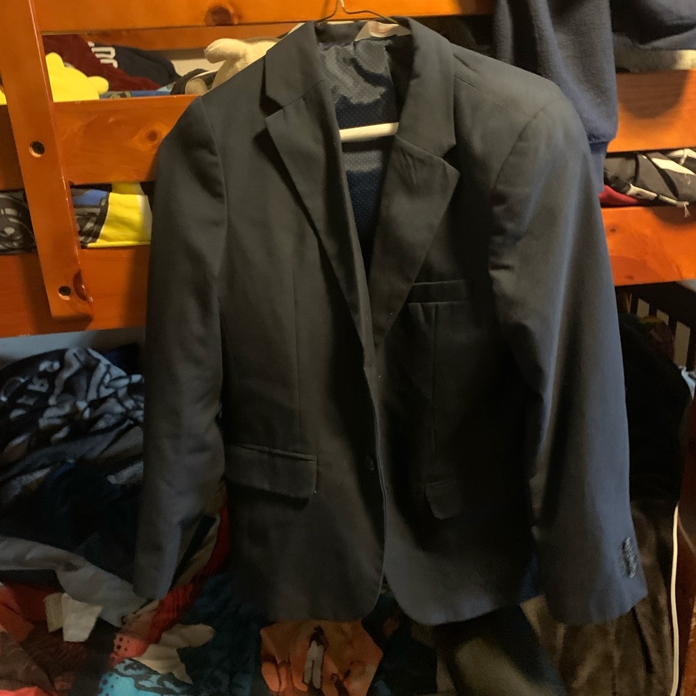 Cat and Jack dark blue boy suit